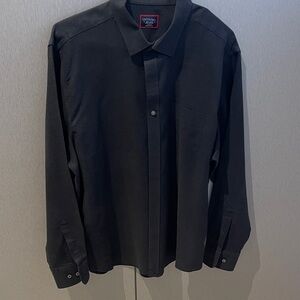 UNTUCKit Black Men's Long-Sleeve Button Shirt